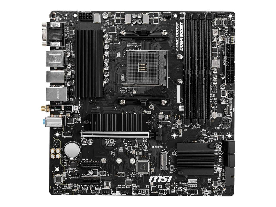 MSI B550M Pro-VDH WiFi, AMD AM4, Micro ATX Motherboard