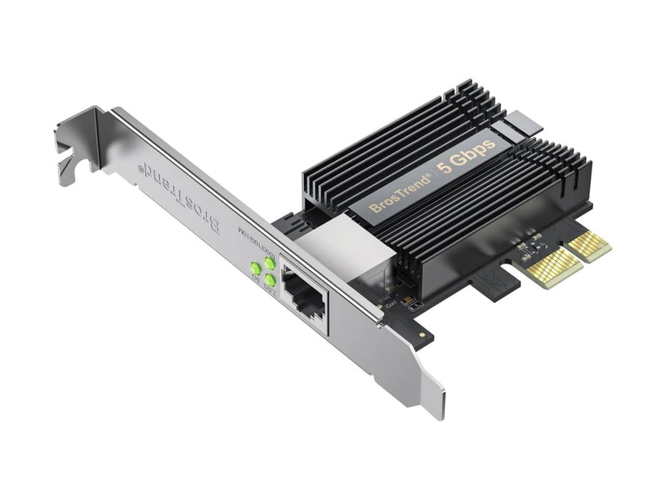 BrosTrend 5GB PCIe Ethernet Network Card