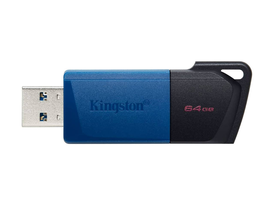 Kingston DataTraveler Exodia M 64GB USB 3.2 Flash Drive (Black + Blue)