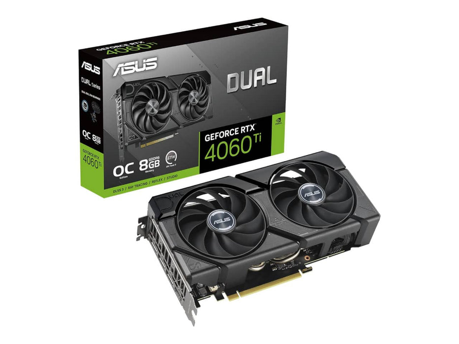 ASUS Dual GeForce RTX 4060 Ti EVO OC Edition Graphics Card (8GB GDDR6) DUAL-RTX4060TI-O8G-EVO