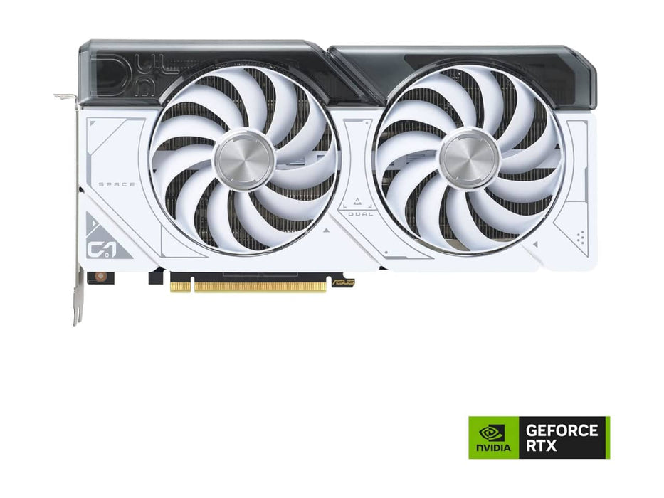 ASUS Dual GeForce RTX 4070 SUPER White Edition Graphics Card (12GB GDDR6X) DUAL-RTX4070S-12G-WHITE