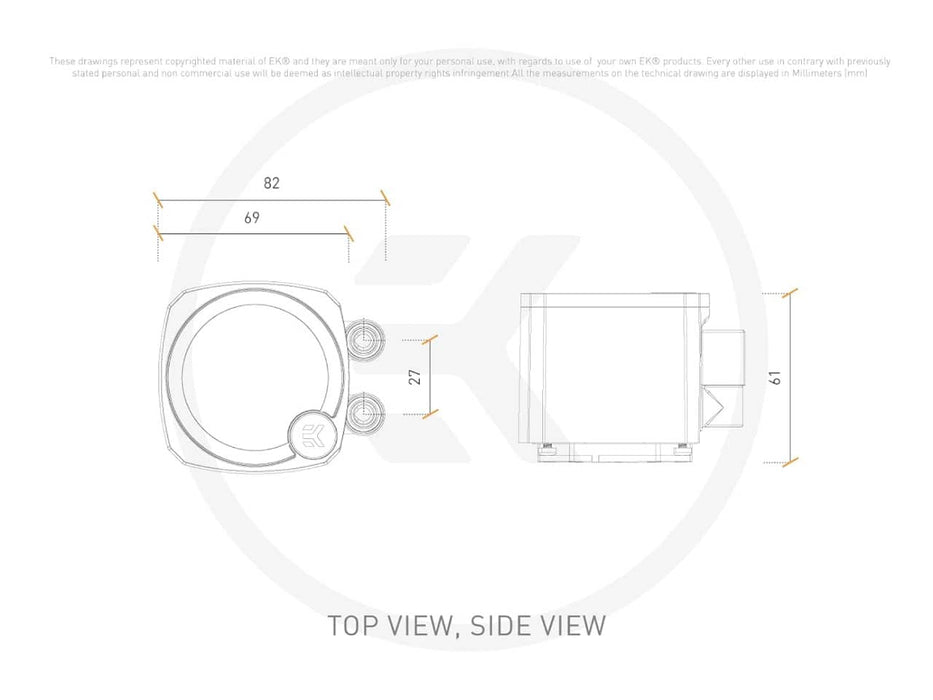 EKWB EK-Nucleus AIO CR360 Lux D-RGB CPU Liquid / Water Cooler, 360mm Radiator, 3x EK-FPT 120mm D-RGB Fans, Intel & AMD Sockets