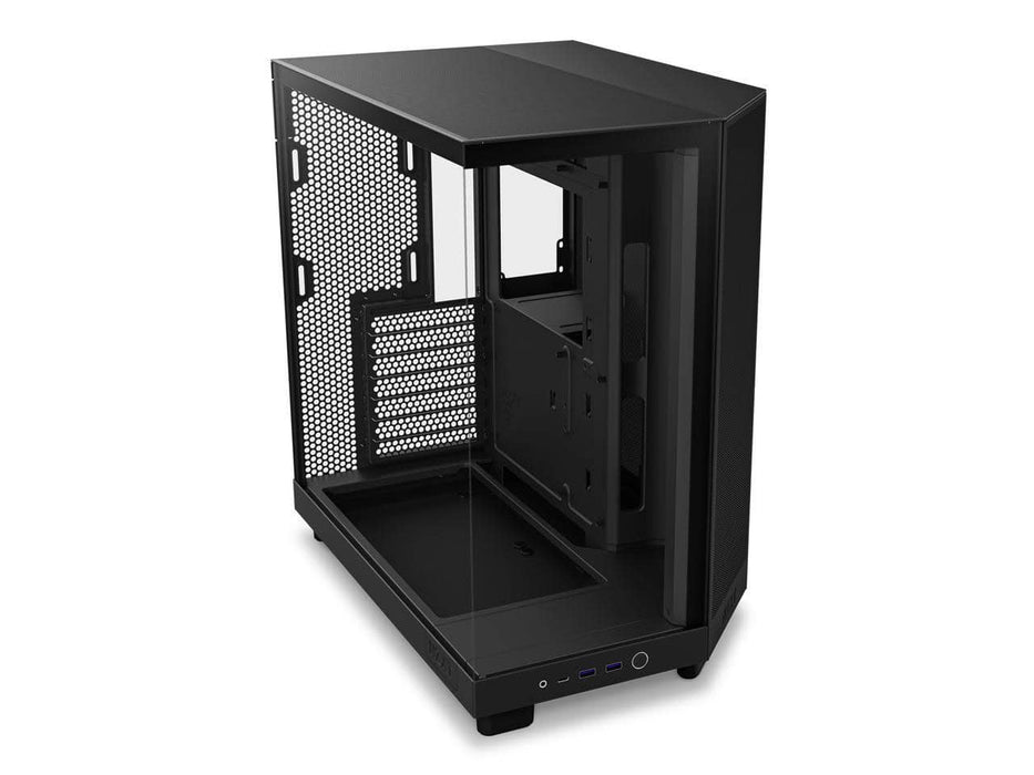 NZXT H6 FLOW RGB Compact Dual-Chamber Mid-Tower Airflow Case