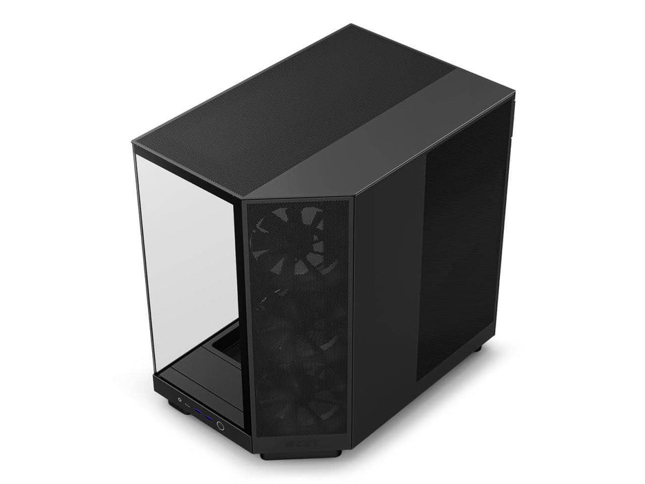 NZXT H6 Flow ATX Mid-Tower Case with Dual Chamber White CC-H61FW-01 - Best  Buy