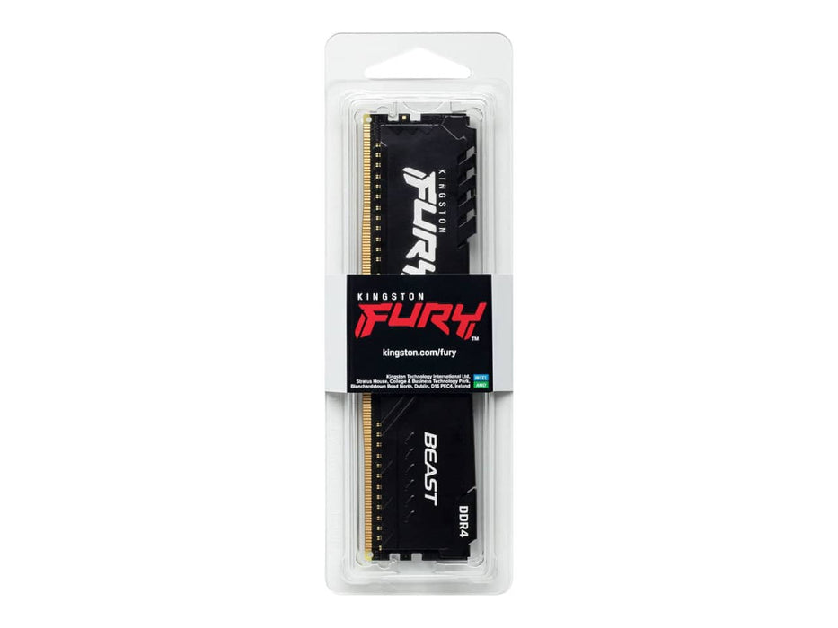 Kingston FURY Beast 16GB (1x16GB) DDR4-3600 Desktop Memory (KF436C18BB/16)