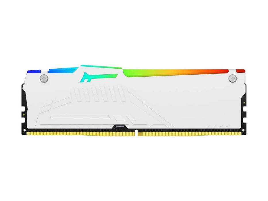 Kingston FURY BEAST White RGB 64GB (2x32GB) DDR5-6000 Desktop Memory (KF560C36BWEAK2-64)