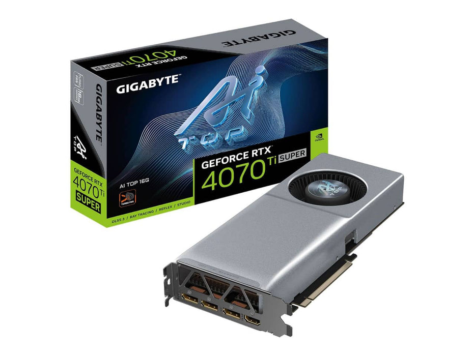 Gigabyte GeForce RTX 4070 Ti Super AI Top 16GB Graphics Card (16GB GDDR6X) GV-N407TSAI TOP-16GD