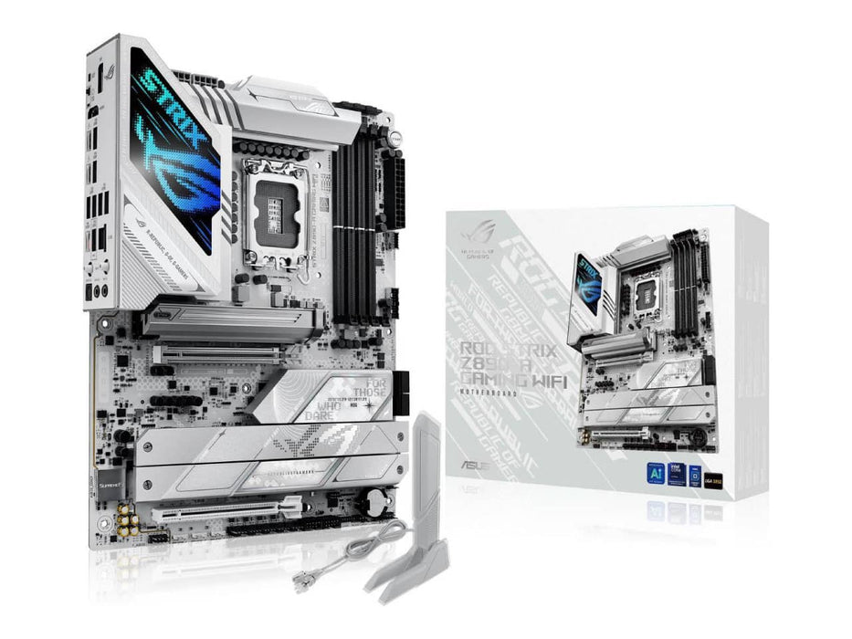 ASUS ROG Strix Z890-A Gaming WiFi, LGA 1851, DDR5, Intel Core Ultra Series 2 Ready ATX Motherboard