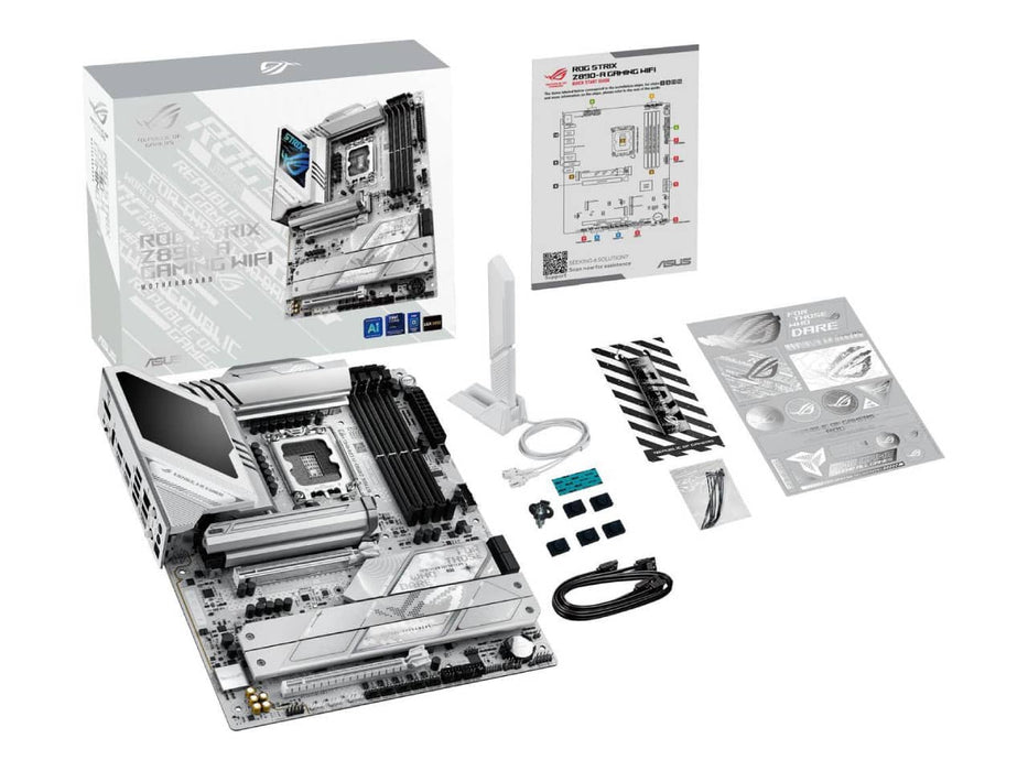 ASUS ROG Strix Z890-A Gaming WiFi, LGA 1851, DDR5, Intel Core Ultra Series 2 Ready ATX Motherboard