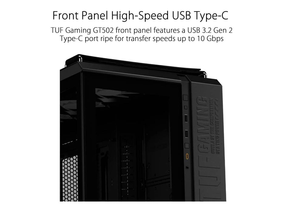 ASUS TUF Gaming GT502 ATX Mid Tower Computer Case