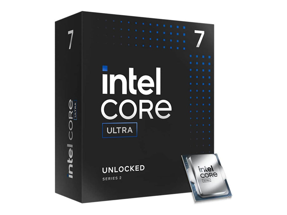 Intel Core Ultra 7 265K, LGA 1851 Socket, Core Ultra 7 (Series 2), Arrow Lake 20-Core (8P+12E) Desktop Processor