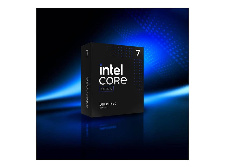 Intel Core Ultra 7 265K, LGA 1851 Socket, Core Ultra 7 (Series 2), Arrow Lake 20-Core (8P+12E) Desktop Processor