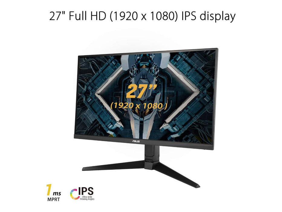 ASUS TUF Gaming VG279QL1A Gaming Monitor, 27-inch, FHD (1920x1080), 165Hz, 1ms