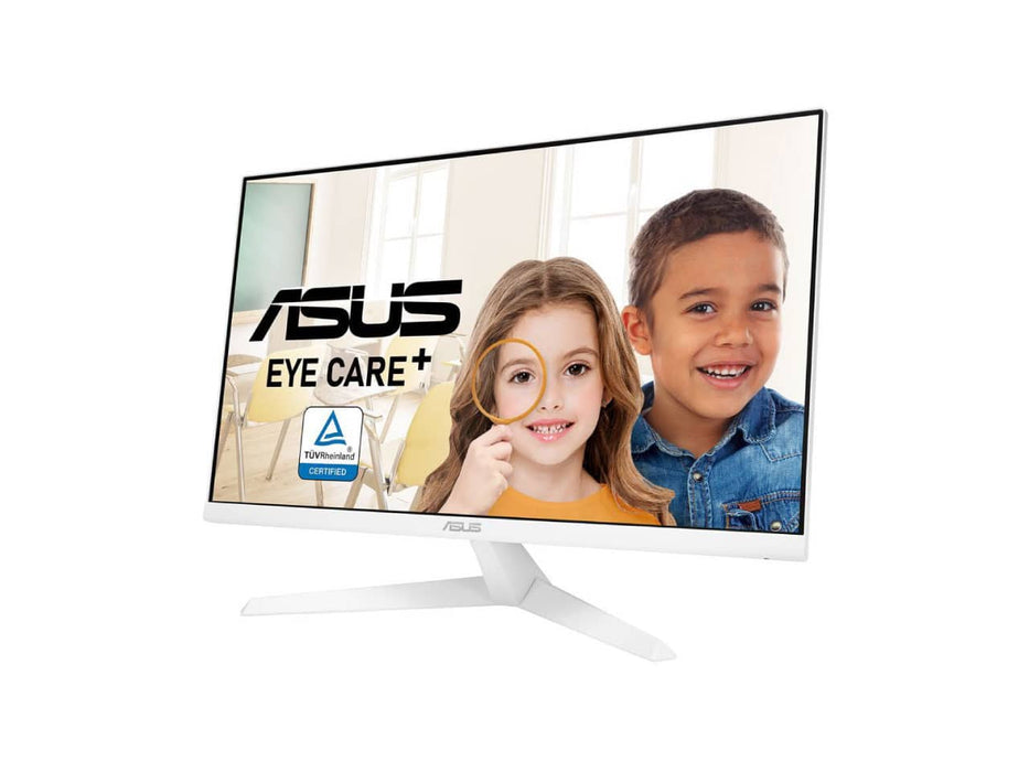 ASUS VY279HE-W Eye Care Monitor, 27-inch, FHD (1920x1080), 75Hz, IPS, Blue Light Filter, 1ms, White